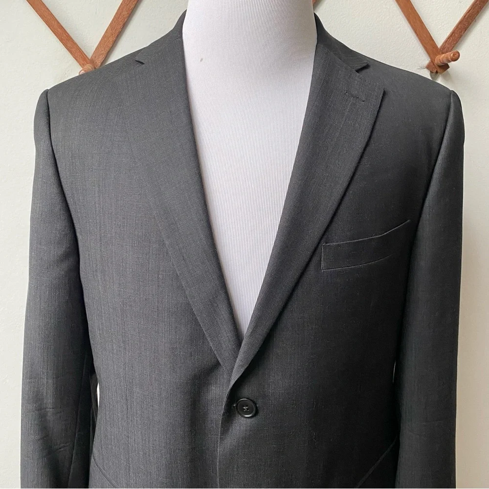Luigi Bianchi Mantova Virgin Wool Blazer